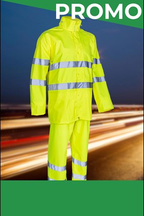 Completo antipioggia giallo Coverguard Kawa in offerta